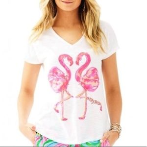 Lilly Pulitzer Colie Top in Nice Stems Size Small